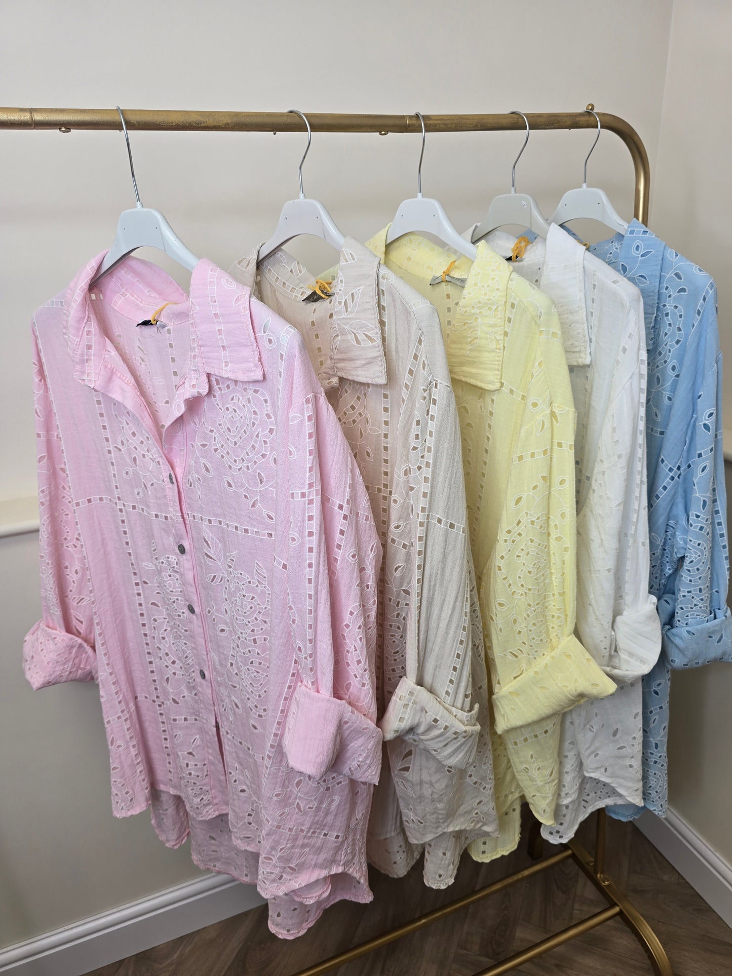 Rose Embroidered Blouse