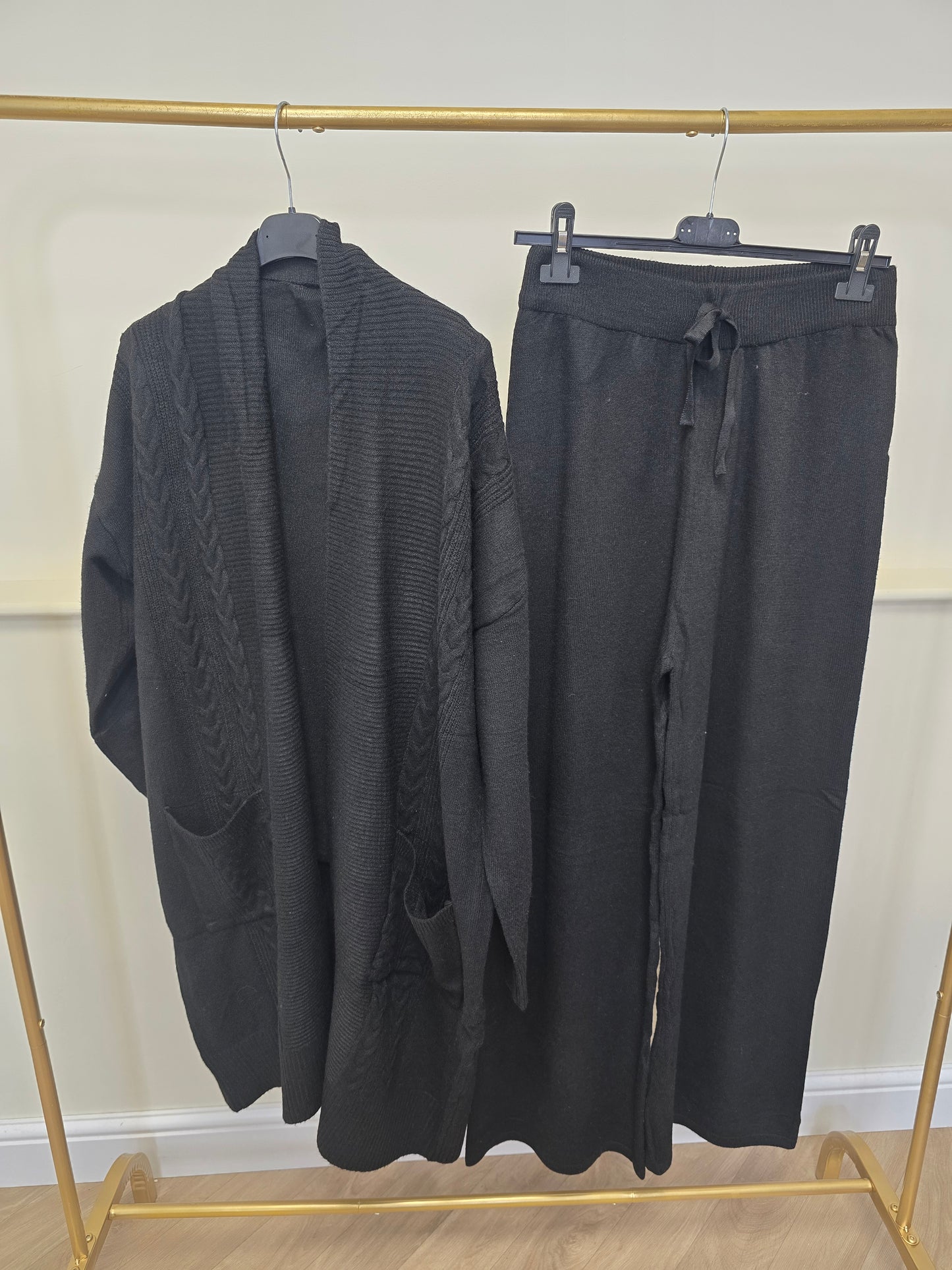 3 Piece Cardigan Trouser Set