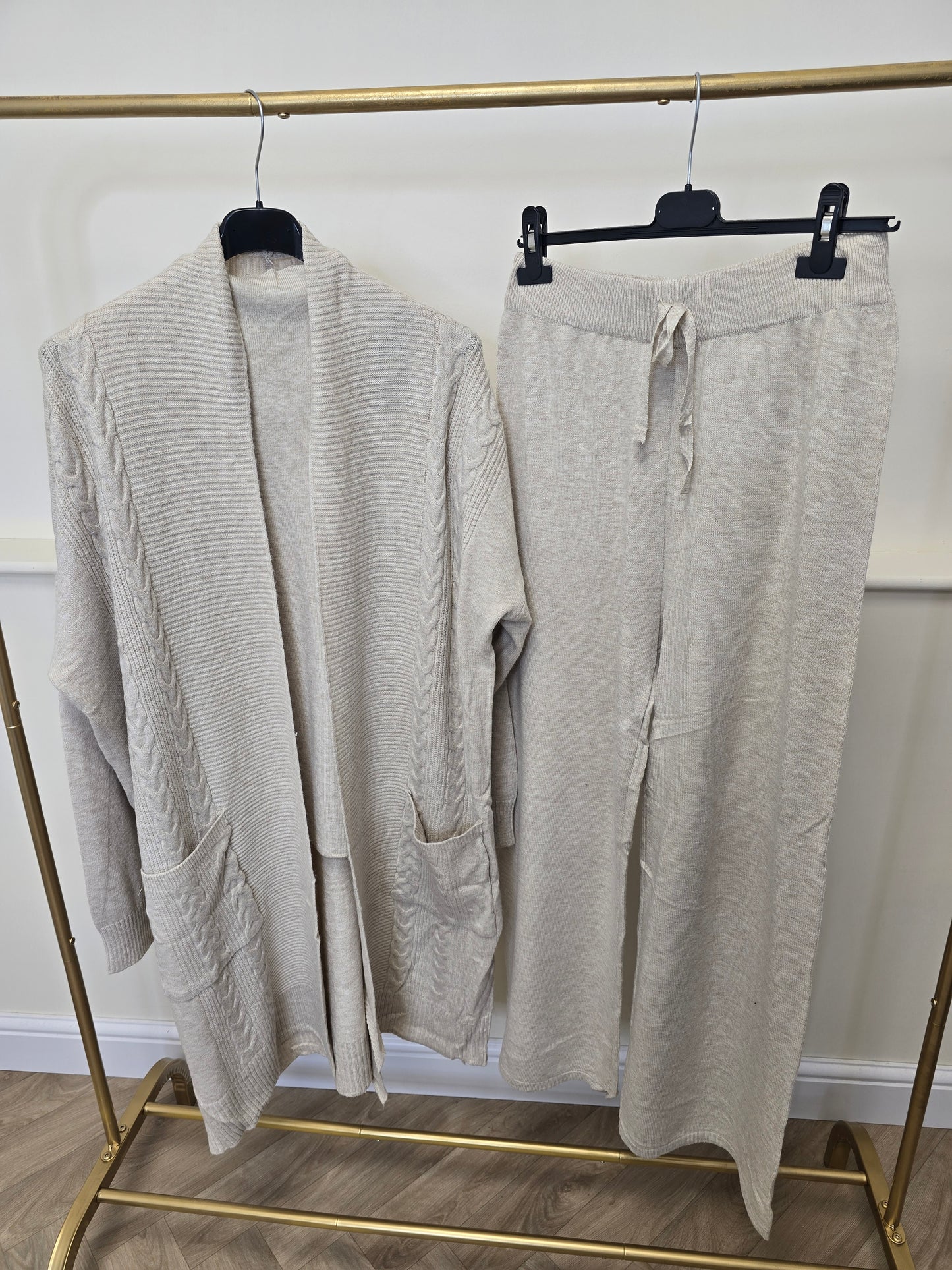 3 Piece Cardigan Trouser Set