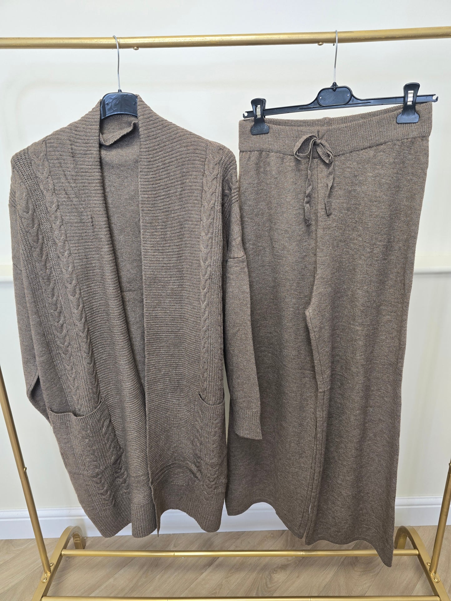 3 Piece Cardigan Trouser Set