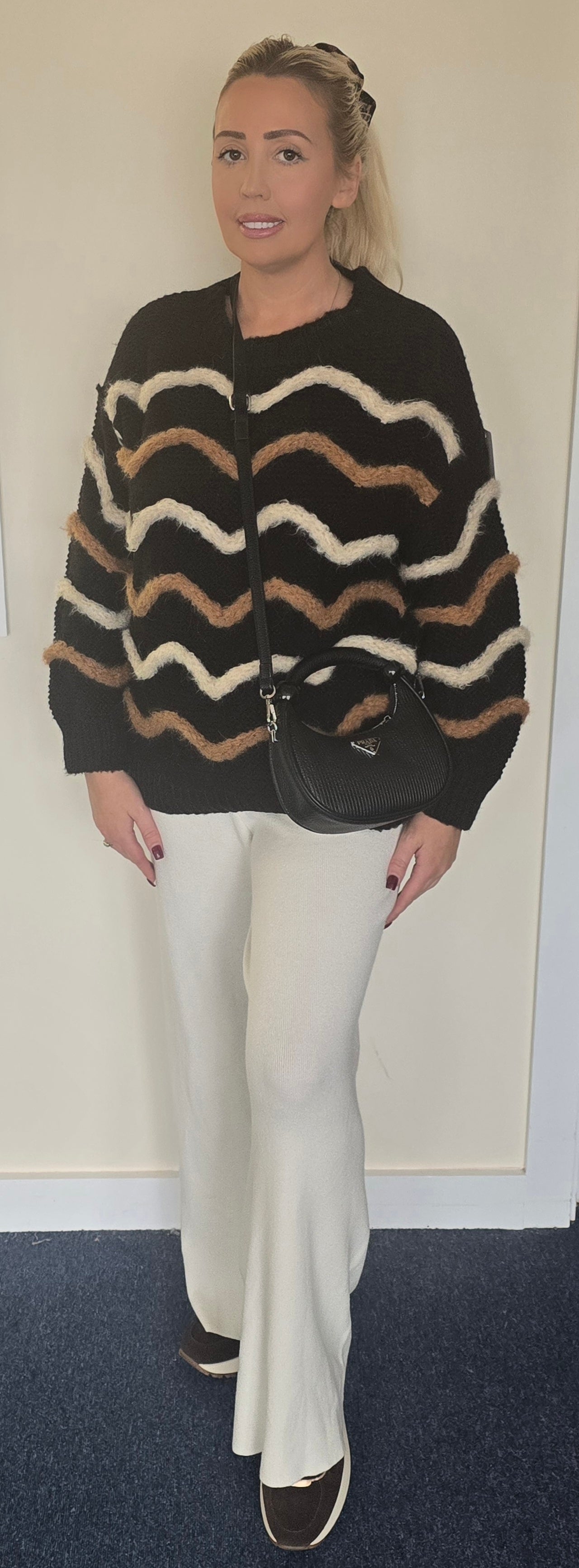 Soft Knit Scallop Jumper