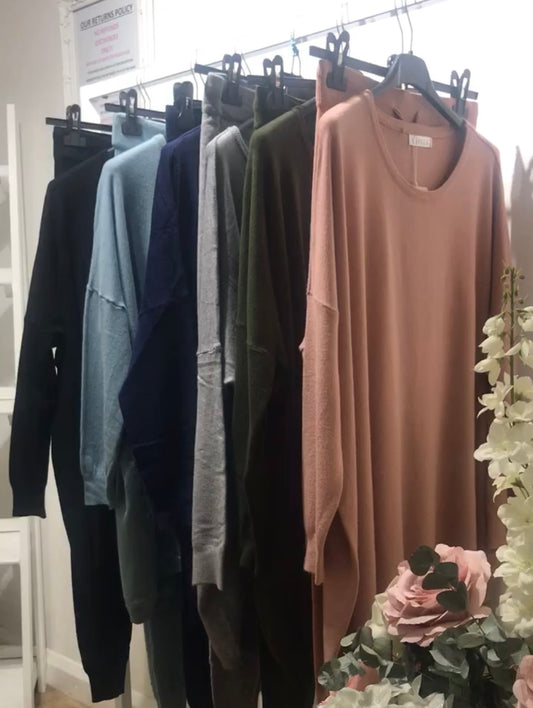 Cashmere feel essential easy wear lounge suit