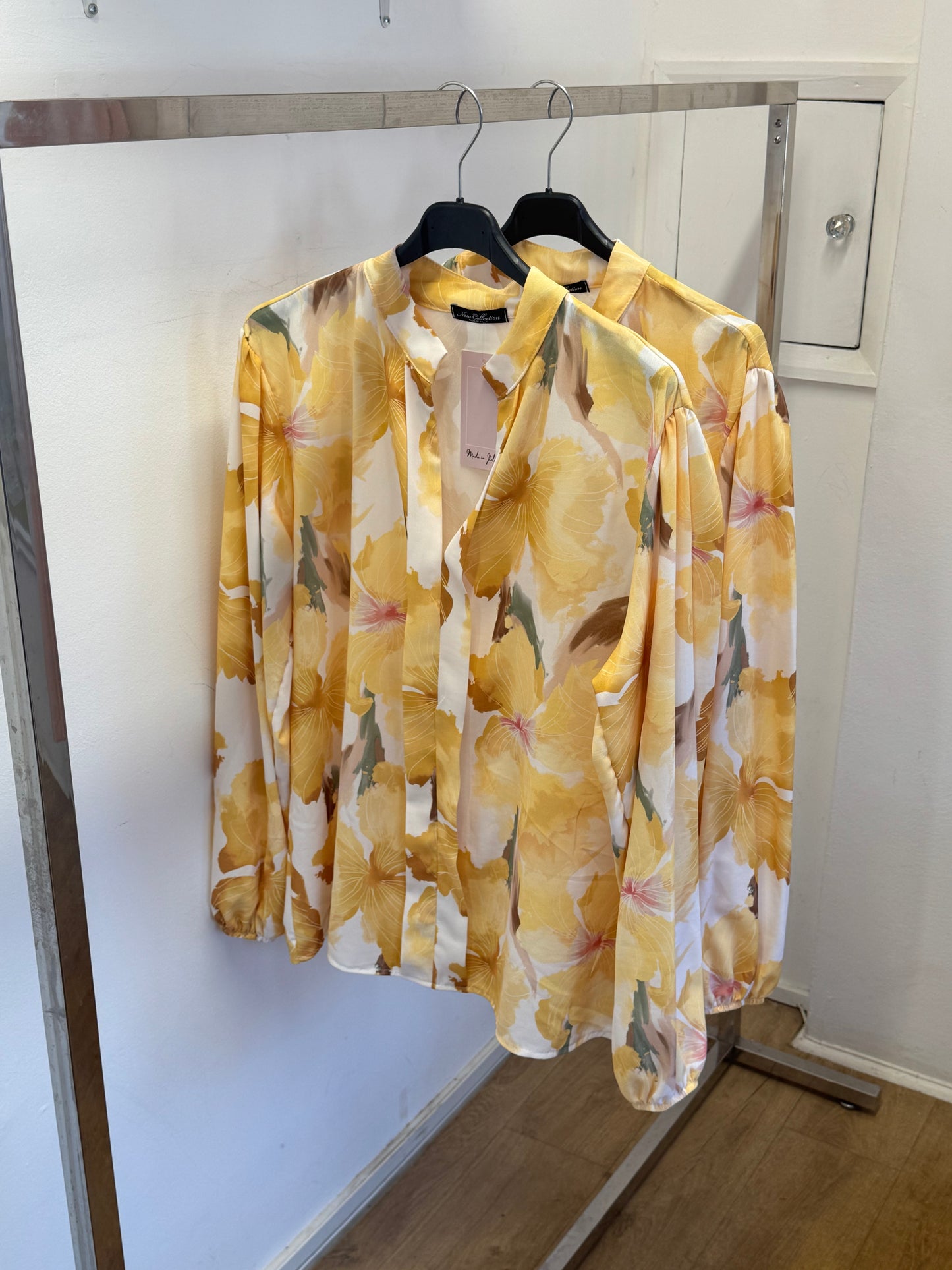 Lemon print blouse