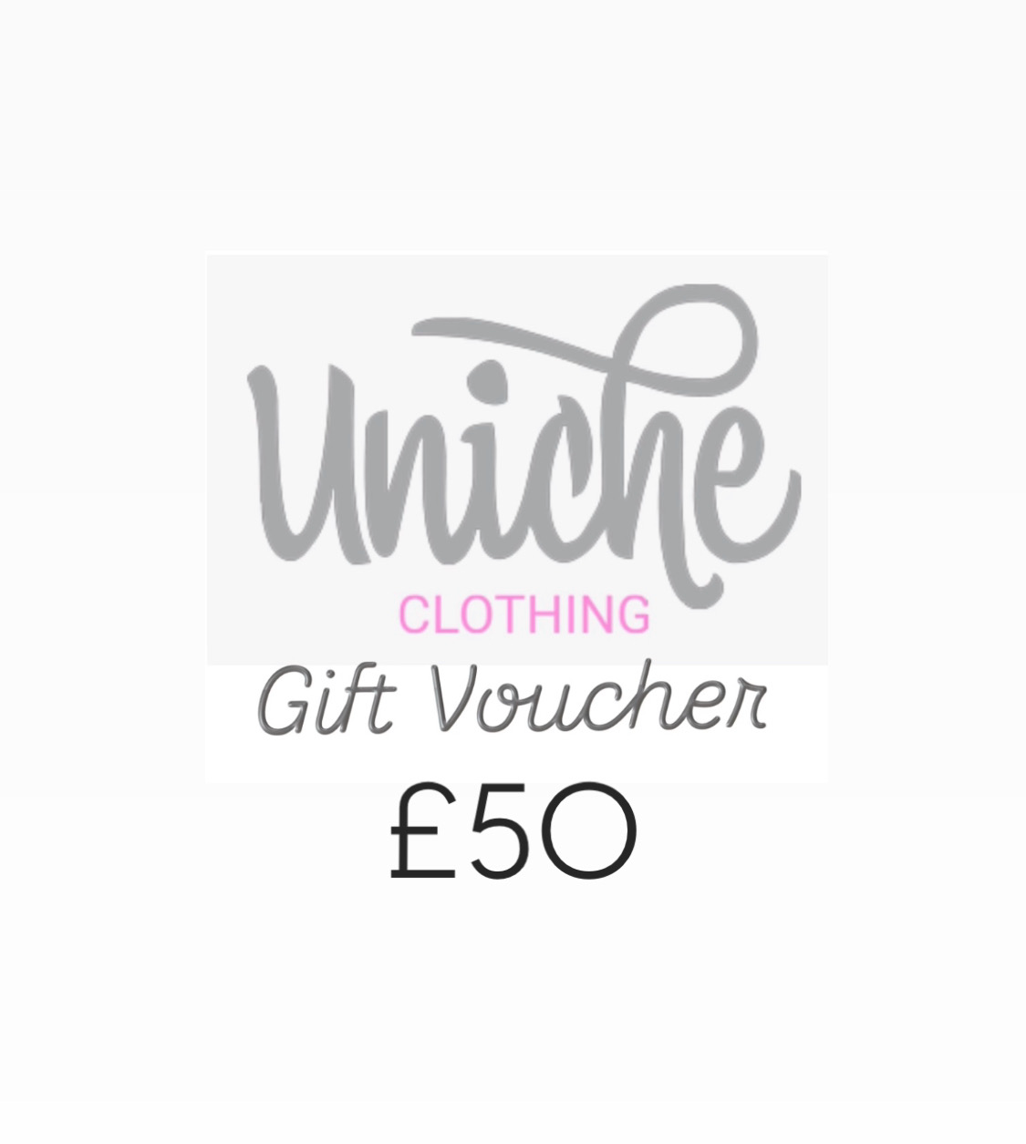 £50 Gift Voucher