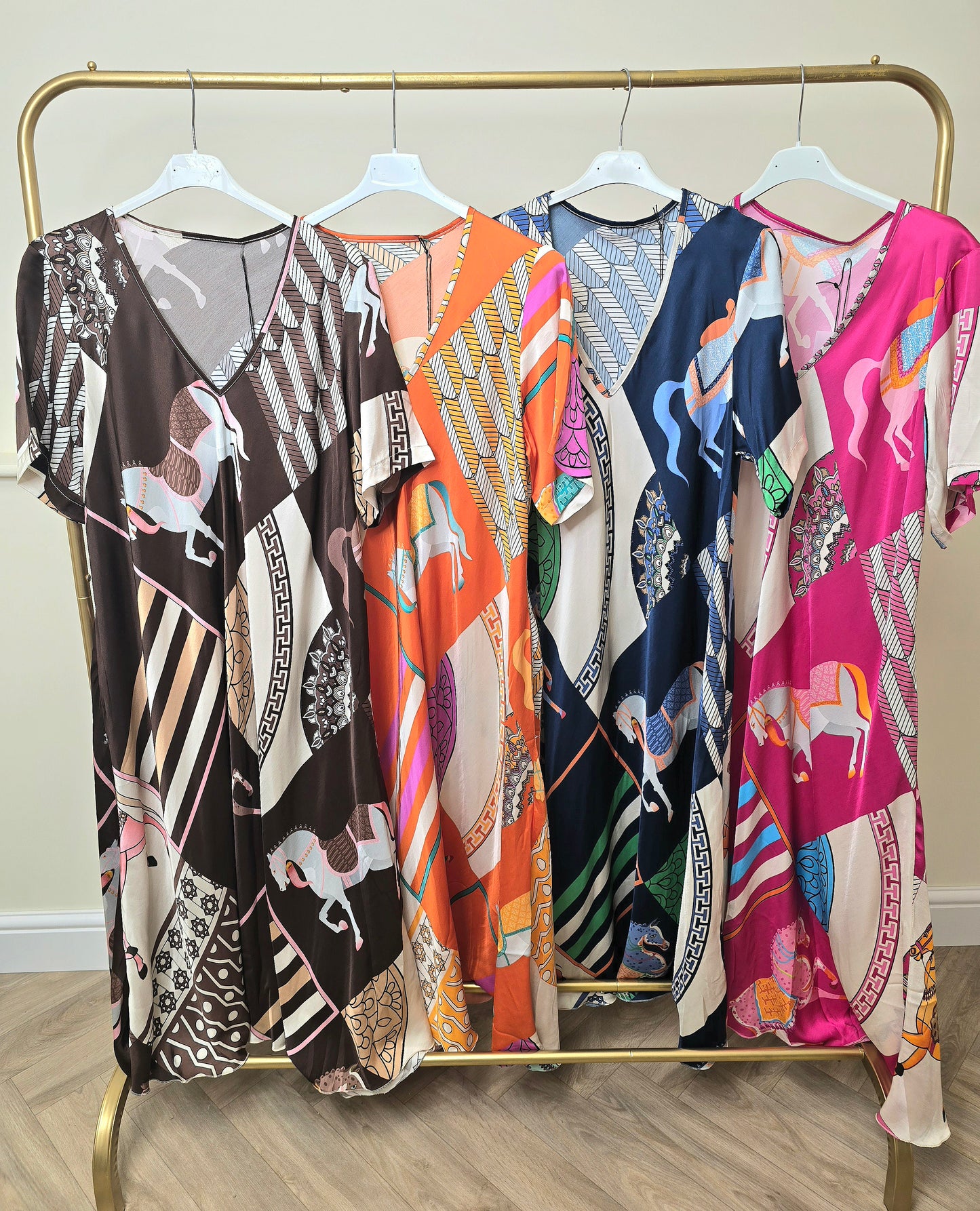 Designer Inspired Premium Satin Dress