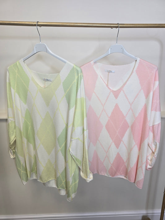 Argle Soft Knit Jumper