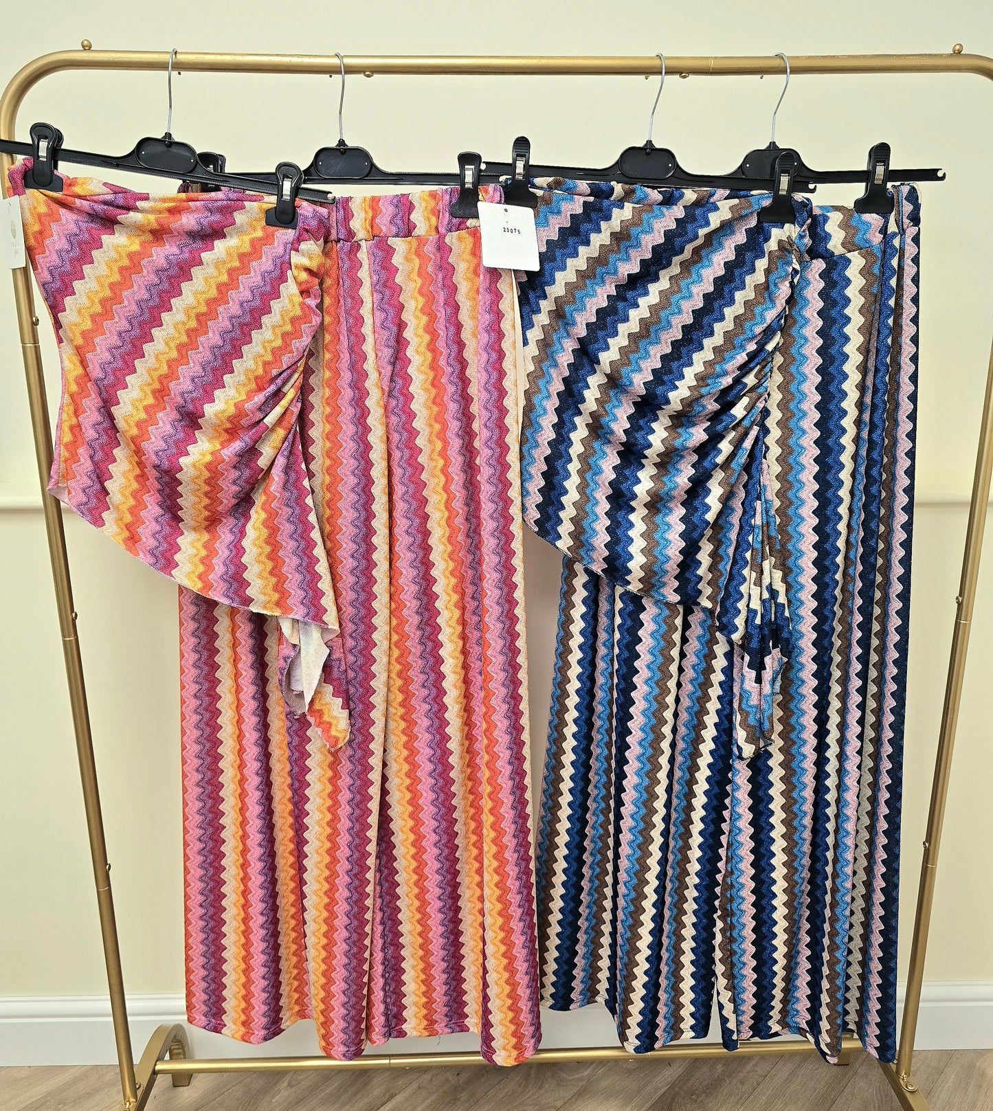 Bandeau Shimmer Zig Zag Set