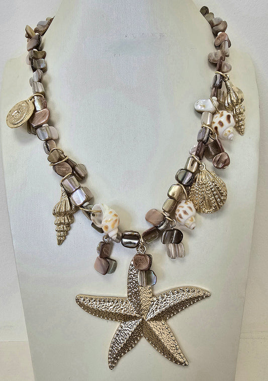 Charm Star Fish Necklace