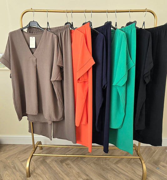 Viscose Trouser Set